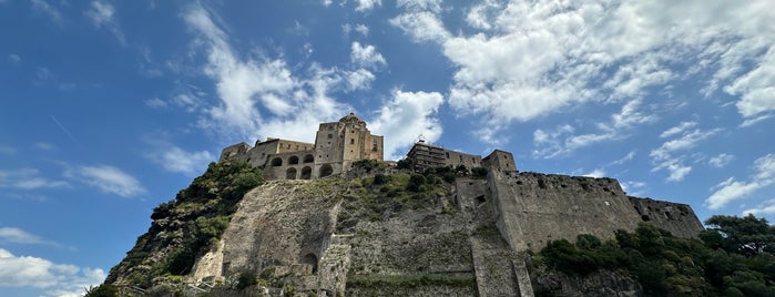 Castello Aragonese is one of ponza / ischia.