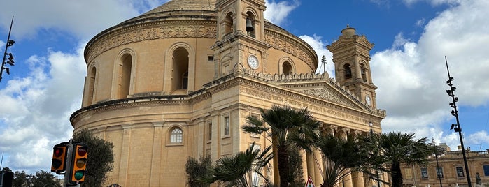 Rotunda of St Marija Assunta (The Mosta Dome) is one of Mdina & Rabat.