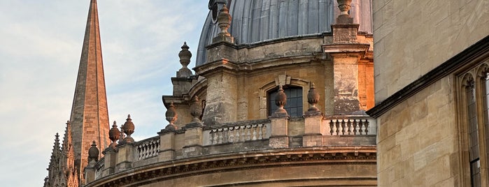 Radcliffe Camera is one of Oxford/Cambridge.