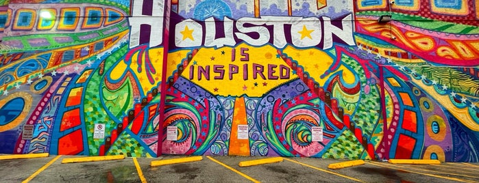 Houston Is Inspired Mural is one of Houston Murals.