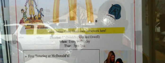 McDonald's is one of Lieux qui ont plu à Michael.