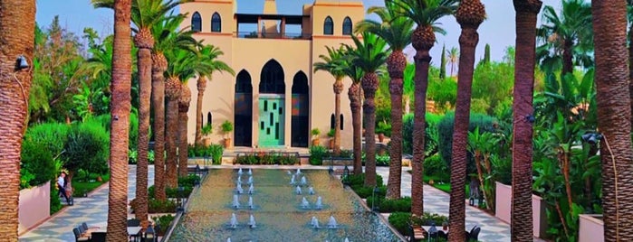 Four Seasons Resort Marrakech is one of The World.