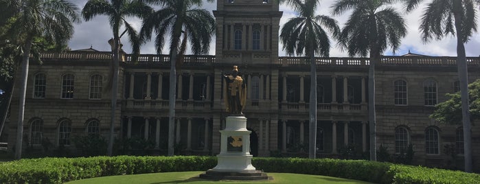 Hawaii 5-0 State Police HQ is one of HONOLULU VISIT.