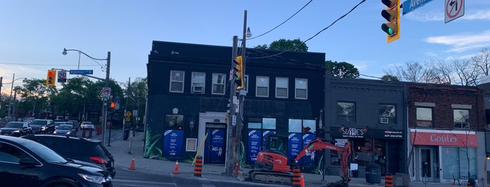 Avenue Rd & Eglinton Ave is one of p (roads, intersections, areas - TO).