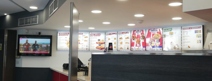 KFC is one of Orte, die Bego gefallen.