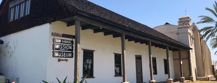 San Gabriel Mission Museum is one of Nikki Kreuzer's L.A. Museums.