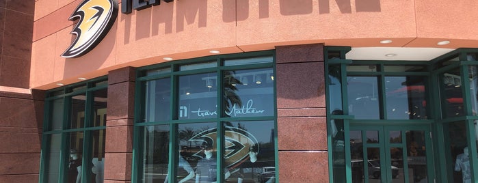 Anaheim Ducks Team Store Powered by Reebok is one of favorite places.