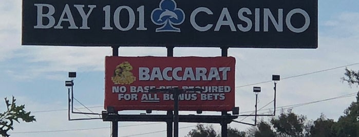 Bay 101 Casino is one of California.