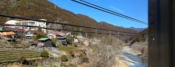 第六水窪川橋梁 (S字鉄橋/渡らずの鉄橋) is one of 鉄道.