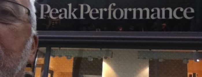 Peak Performance is one of Mahü Shopping.