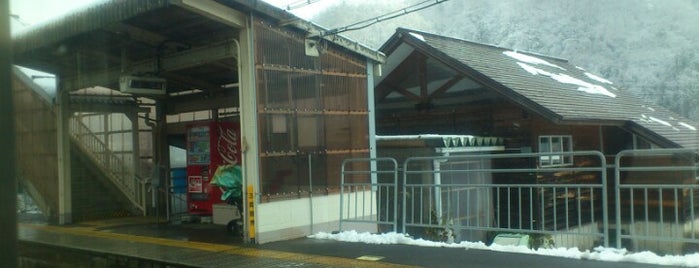 Yunoo Station is one of 北陸本線.