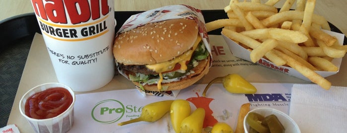 The Habit Burger Grill is one of nom nom nom.