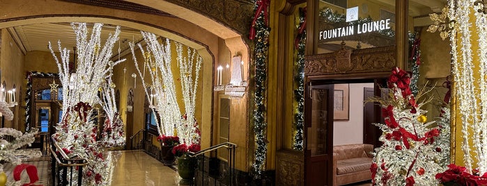Fountain Lounge is one of Nightlife 3 Bars Mixology.