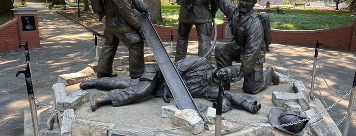 NC Fallen Firefighters Memorial is one of Scavenger Hunt.