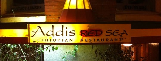 Addis Red Sea is one of Vegetarian in Boston.