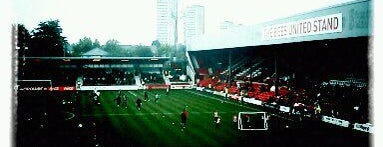 Griffin Park is one of Football Stadiums I Have Been To.