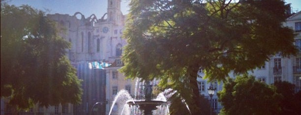 Rossio Square is one of Lisboa.