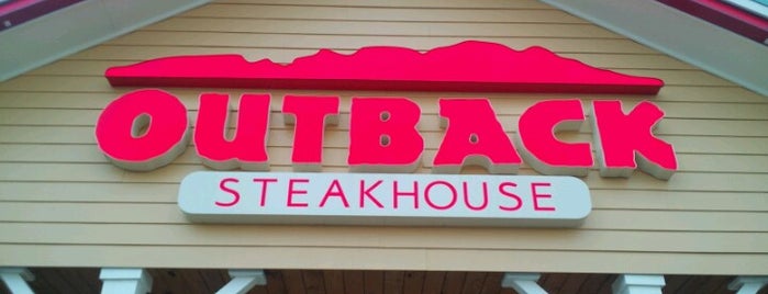 Outback Steakhouse is one of Tempat yang Disukai Miss.
