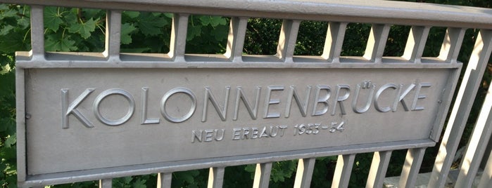 Kolonnenbrücke is one of ☀️ Dagger 님이 저장한 장소.