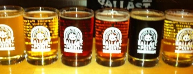 Ballast Point Brewing & Spirits is one of place to try beer.