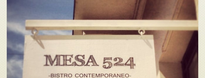 Mesa 524 is one of BA restaurantes.