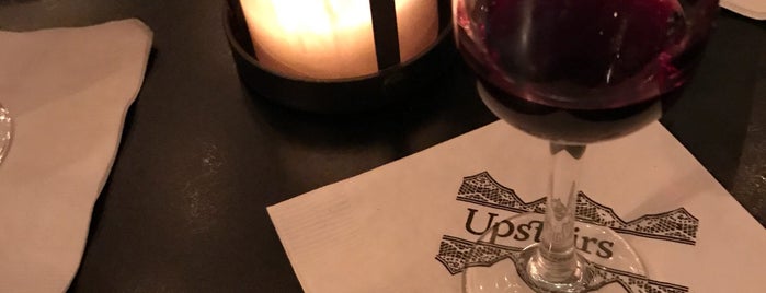 Upstairs is one of New York - Bars.