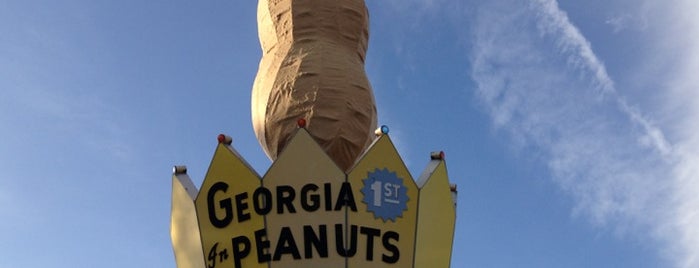 World's Largest Peanut is one of World's Largest ____ in the US.