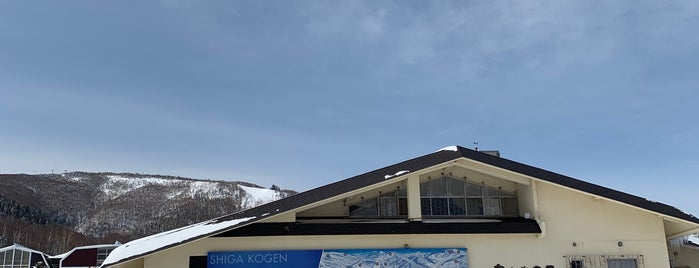 奥志賀高原スキー場 is one of 滑ったところ.
