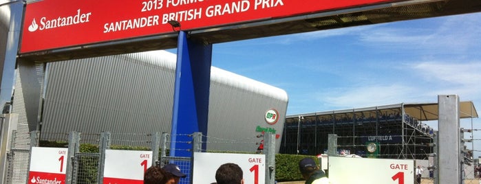 2013 Formula 1 Santander British Grand Prix is one of JRA : понравившиеся места.