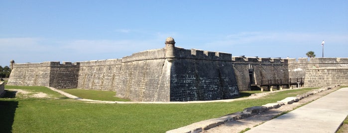 Castillo De San Marcos National Monument is one of Historic Civil Engineering Landmarks.