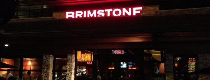 Brimstone is one of Great Restaurants Near Miramar.