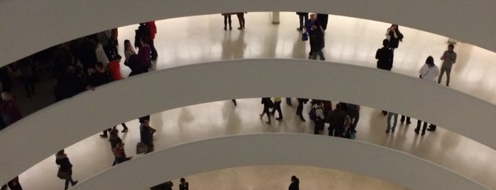 Solomon R Guggenheim Museum is one of Orte, die Rachel gefallen.