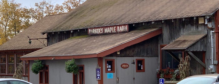Parker's Maple Barn is one of Friend’s & Family’s Recs 👯‍♀️.