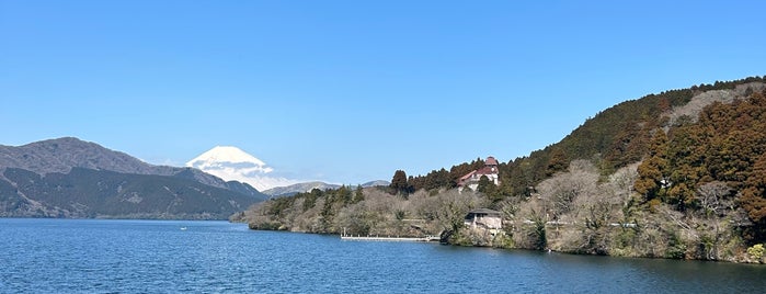 Lake Ashinoko is one of Japonya.
