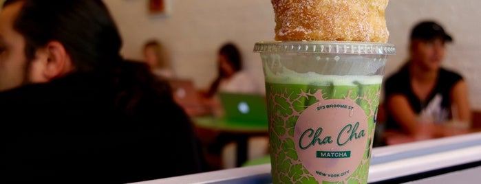 Cha Cha Matcha is one of Where We're Eating in NYC Right Now.