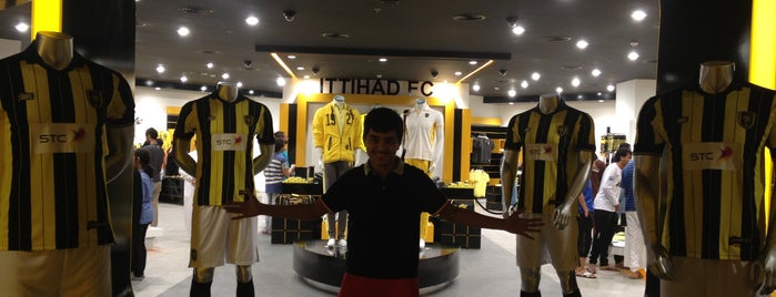 Ittihad FC Store is one of Places i like.