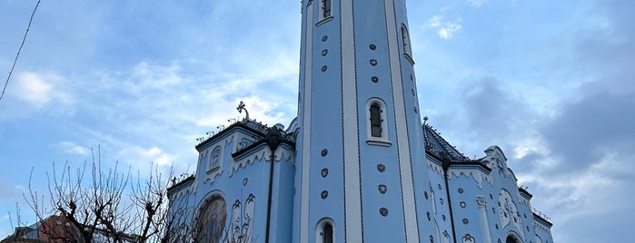 Kostol sv. Alžbety (The Blue Church) is one of Klausz’s Liked Places.
