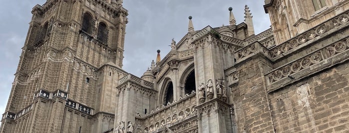 Cathedral of Toledo is one of Toledo, Spain.