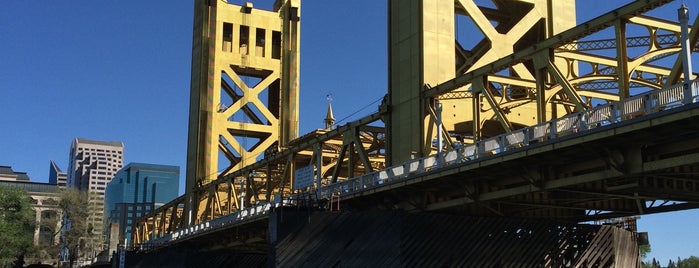 Tower Bridge is one of Old Sacramento Merchants.