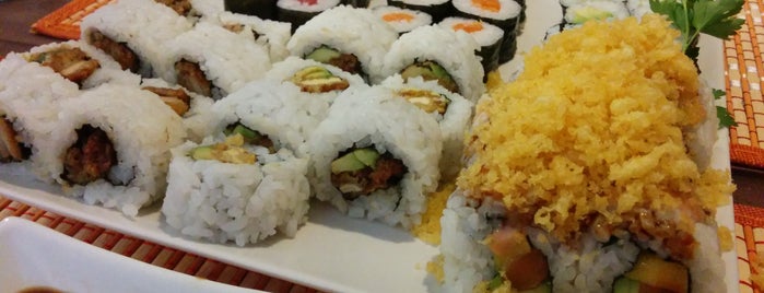 Rainbow sushi is one of Probados.