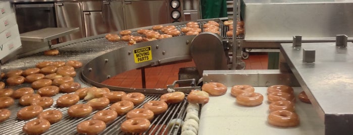 Krispy Kreme Doughnuts is one of Desserts.
