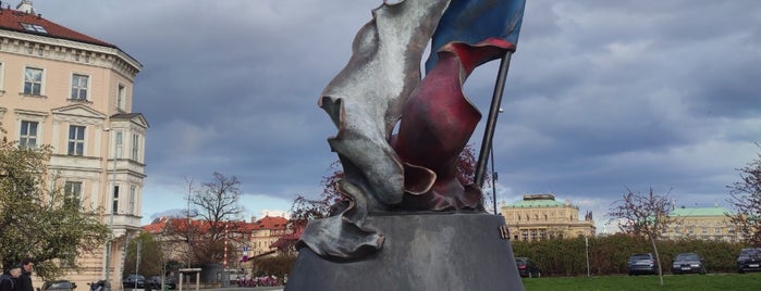 Monument to the Fallen Soldiers of World War II is one of Prague Artwork.