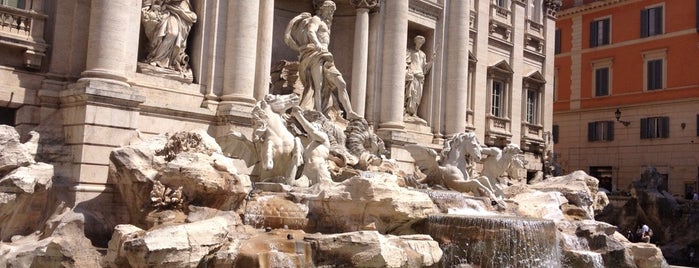 Fontana di Trevi is one of Roma, Italy.