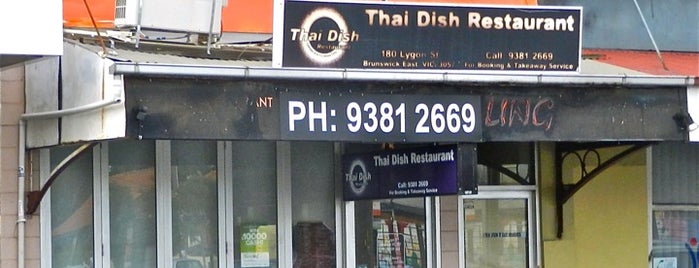 Thai Dish is one of Favorites.