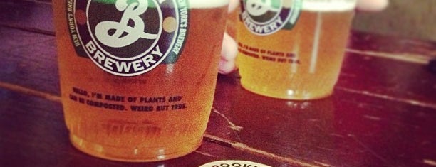 Brooklyn Brewery is one of NY/American Food for NYC CouchSurfers.