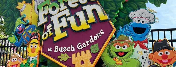 Sesame Street Forest of Fun is one of Busch Gardens.