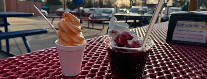 Cup and Cone is one of Places to Try.