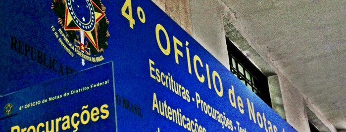 Cartório 4º Ofício de Notas is one of Lieux qui ont plu à Luiz Paulo.