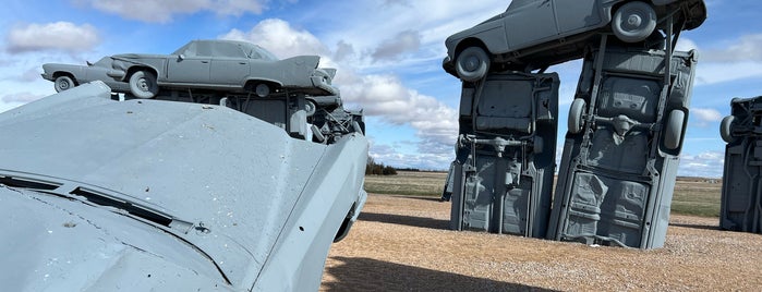 Carhenge is one of Roadside Attractions.