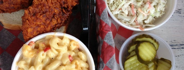 Hattie B's Hot Chicken is one of Places to try.